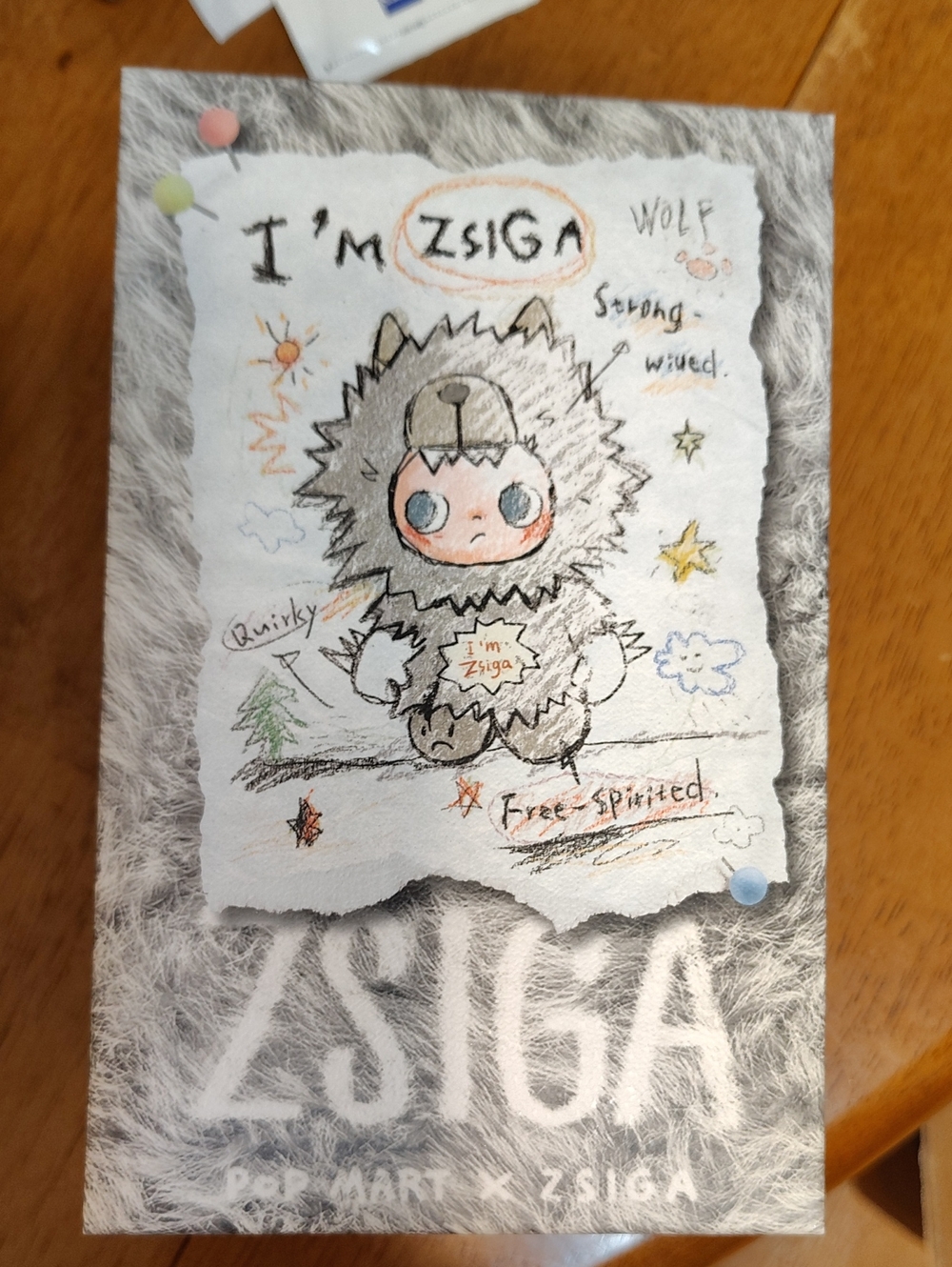 ZSIGA "I'm Zsiga Series -Vinyl Plush Pendant